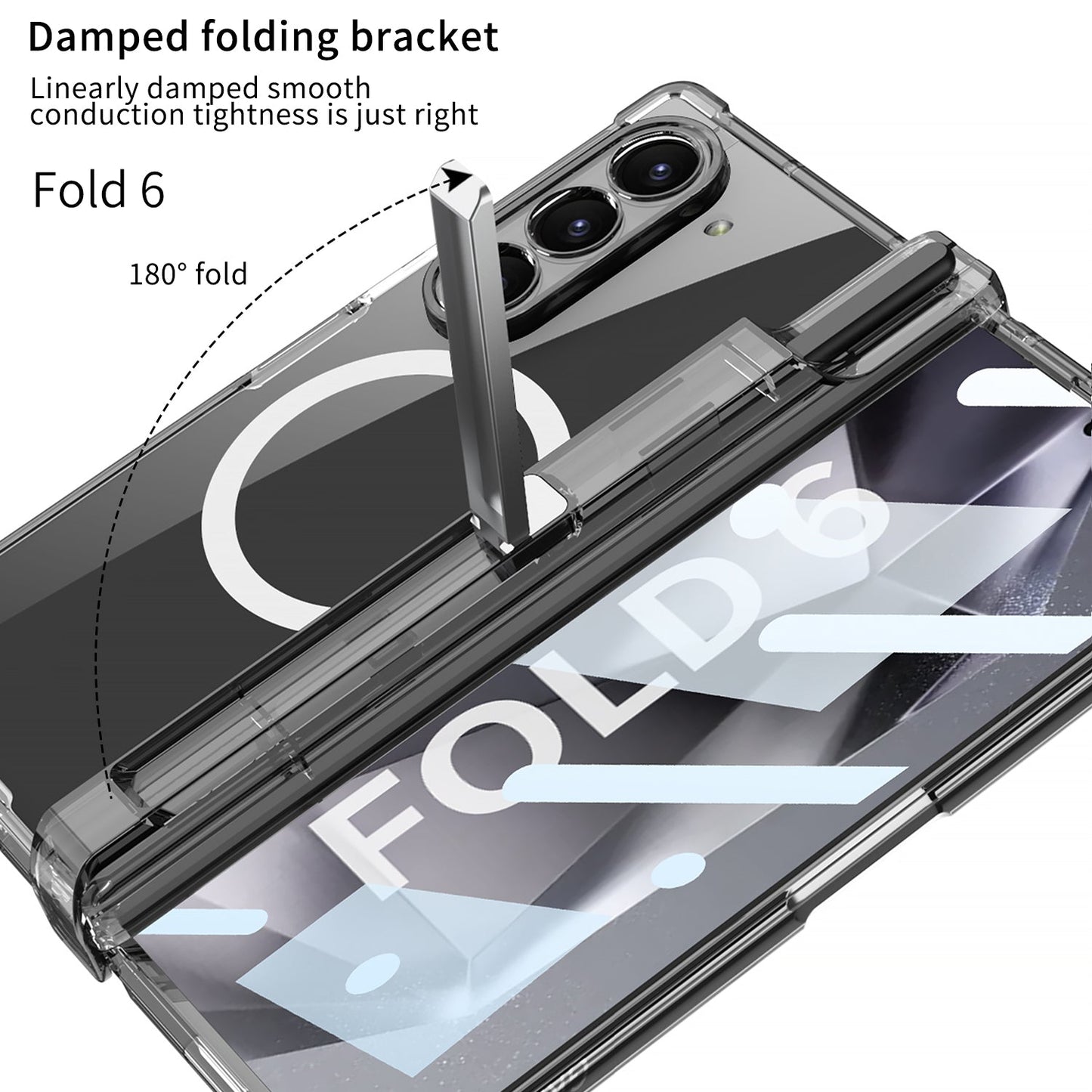 Magnetic Shockproof Phone Case With Pen Box For Galaxy Z Series