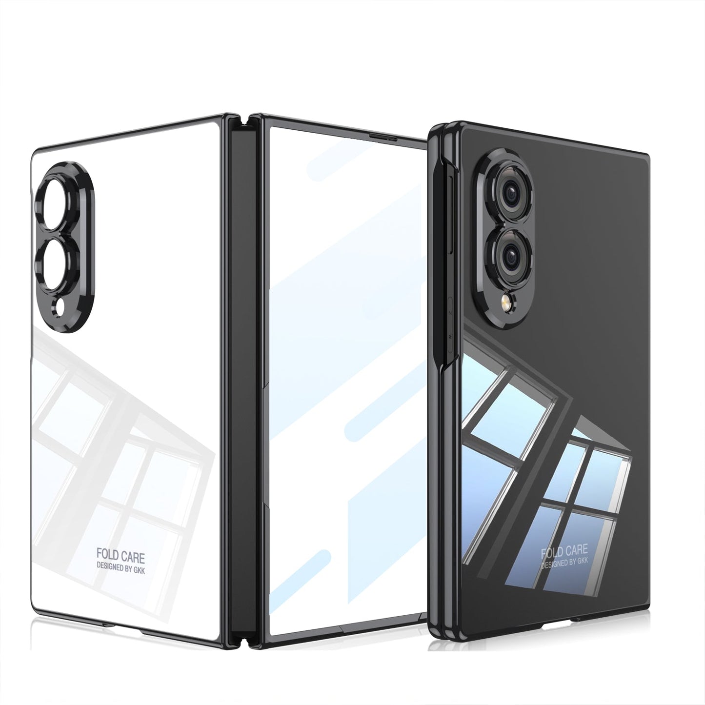 Galaxy Z Fold 8/7/6/5/4 Luxury Slim Case – Premium Matte Gold Full Coverage Foldable Phone Cover