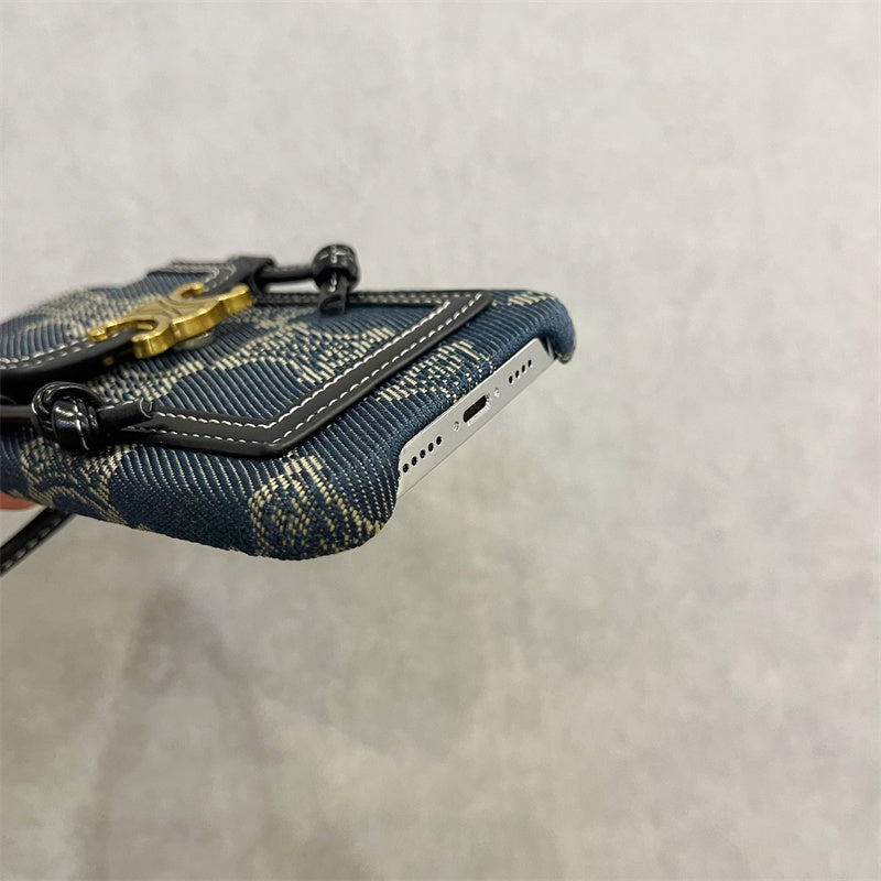 Trendy Canvas Crossbody Lanyard