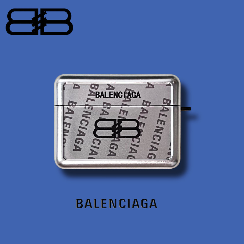 Electroplated silver Airpods Case