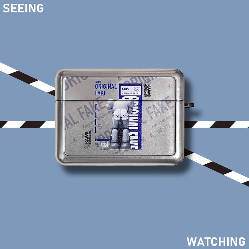 Electroplated silver Airpods Case