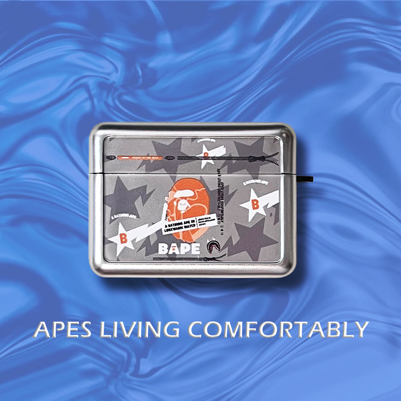 Electroplated silver Airpods Case