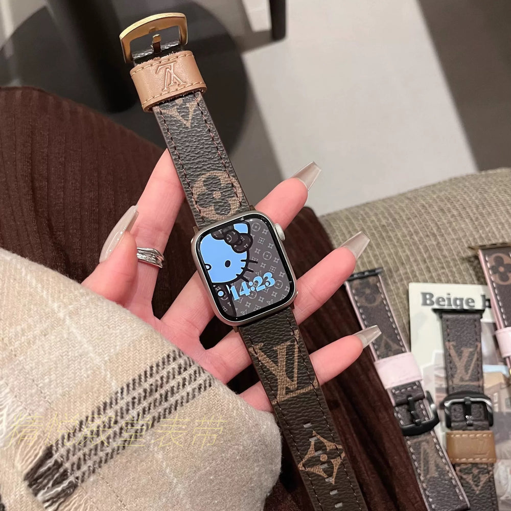 Luxury LV Band for Apple Watch