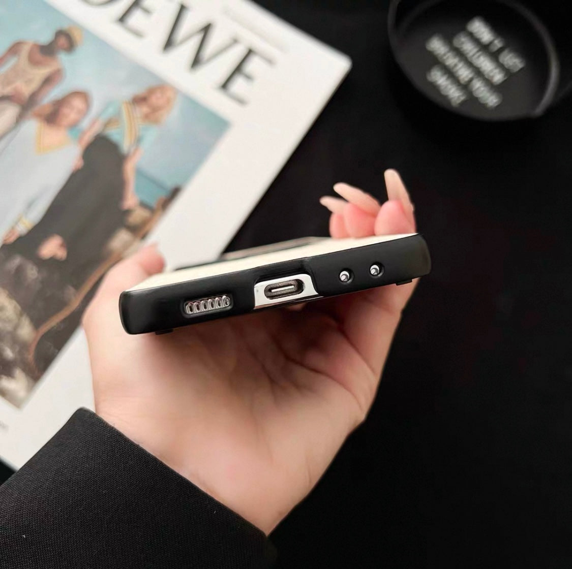 Luxury Leather Fashion Case for Samsung Galaxy Z Flip