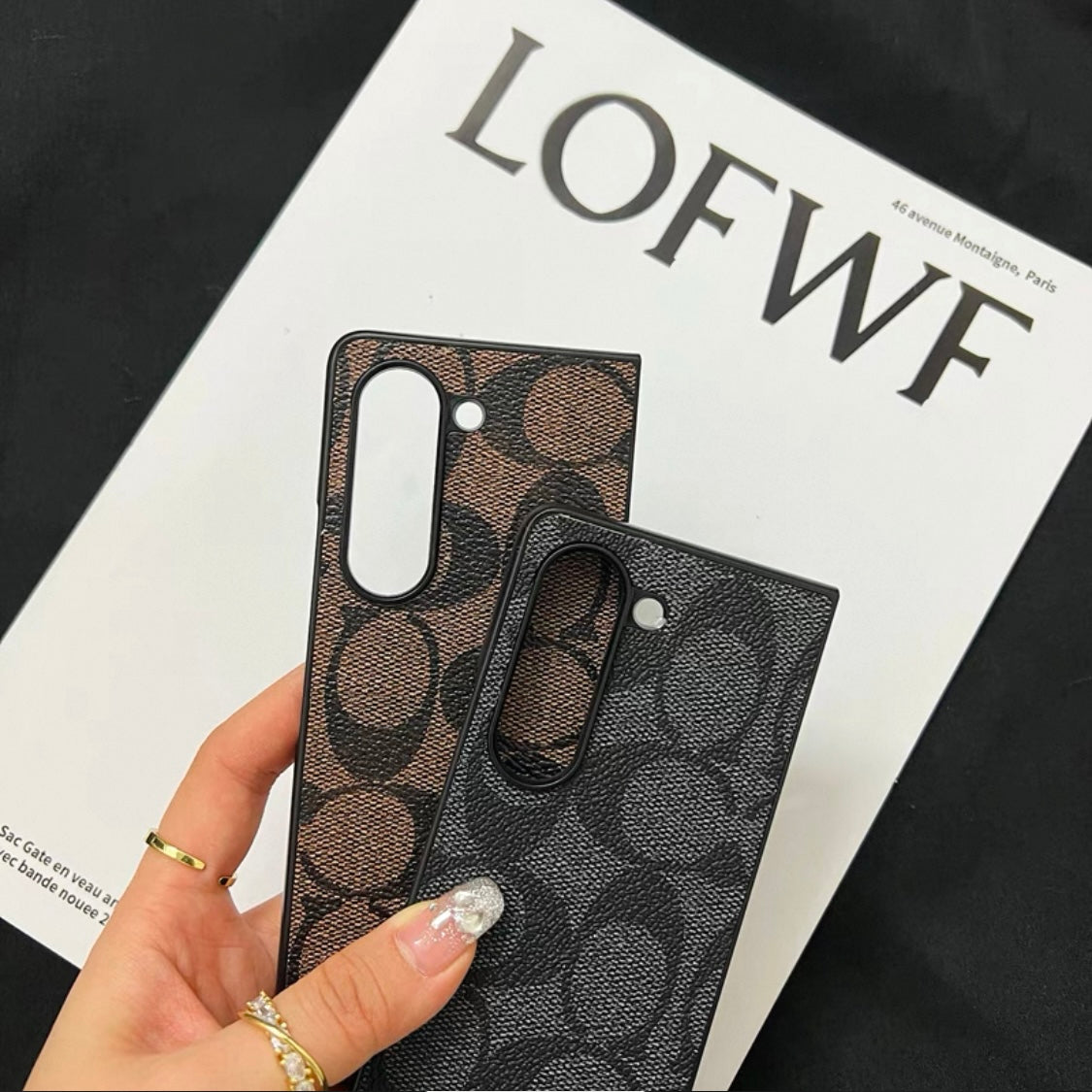 Ultimate Leather Fashion Case for Z Fold