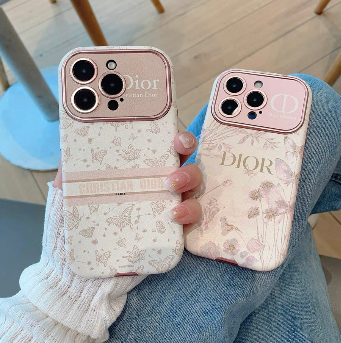 Luxury Pink Fashion Brand iPhone Case