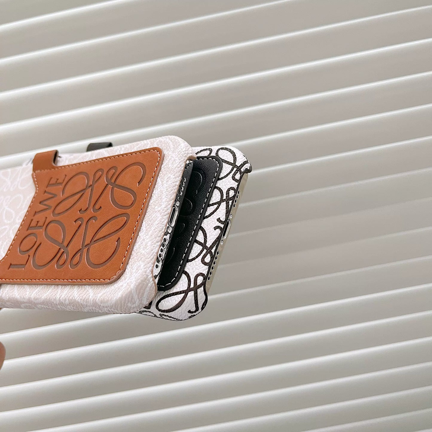 Luxury Leather Crossbody Lanyard