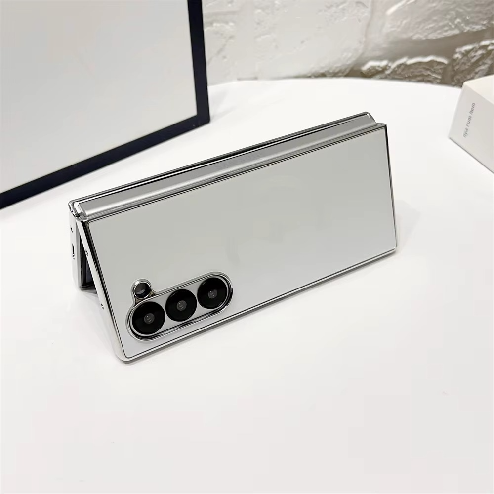 Luxury Electroplate Magnetic Wireless Case For Galaxy Z Fold Series