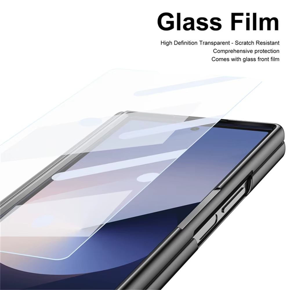 Z Fold Leather Cover + Hinge & Glass Protection