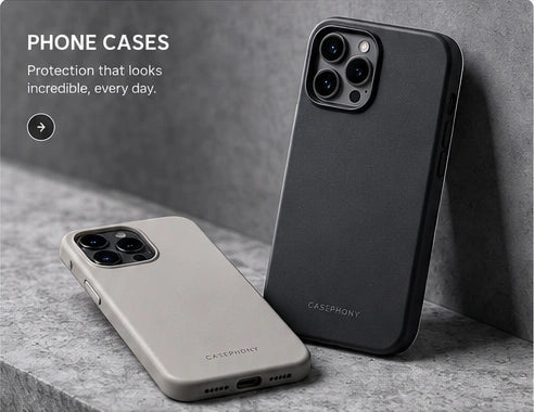 Phone cases. Protection that looks incredible, every day.