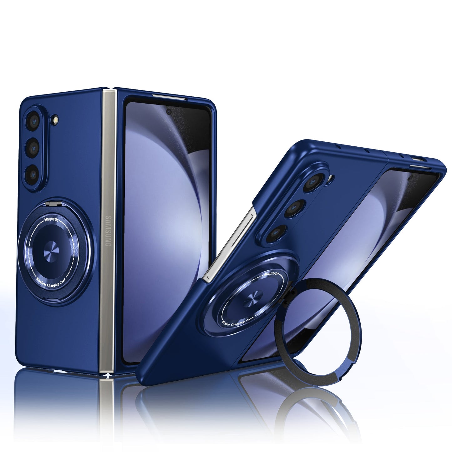 Full Protection Magnetic Kickstand Phone Case For Galaxy Z Series