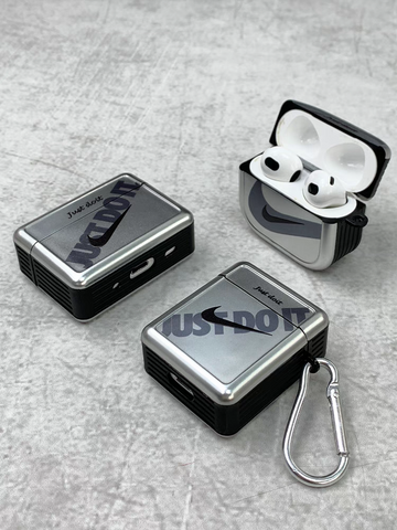 Electroplated silver Airpods Case