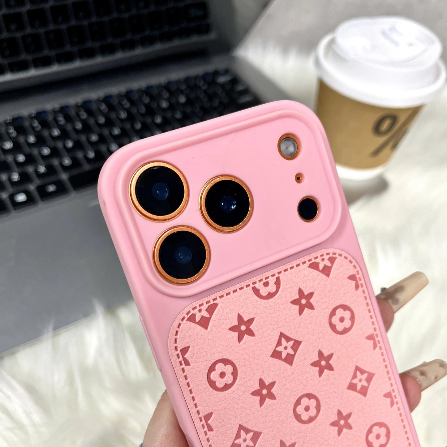 Premium Luxury Leather Case for iPhone Pro Max & Plus