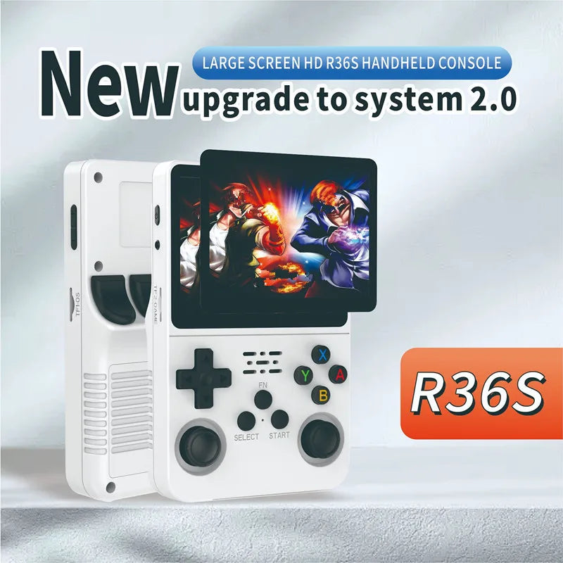 Pixel Arcade™ - R36S Retro Handheld Video Game Console