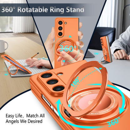 Full Protection Magnetic Kickstand Phone Case For Galaxy Z Series
