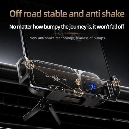 AutoGrip Pro™ – Premium Wireless Charging Car Mount & Phone Holder