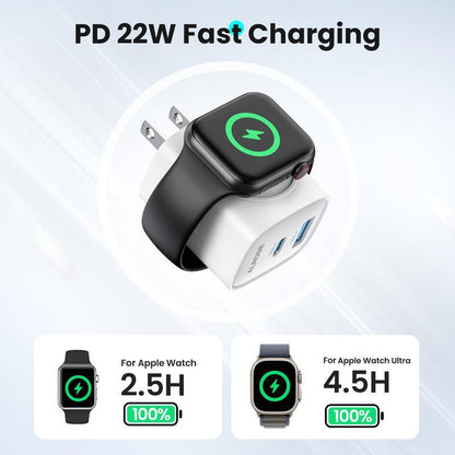Universal 3-in-1 Smart Watch & Phone Charging Station