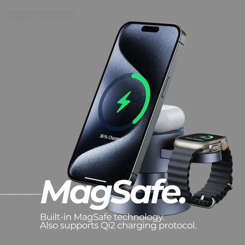 MagPower Pro™ 4-in-1  Wireless Charger