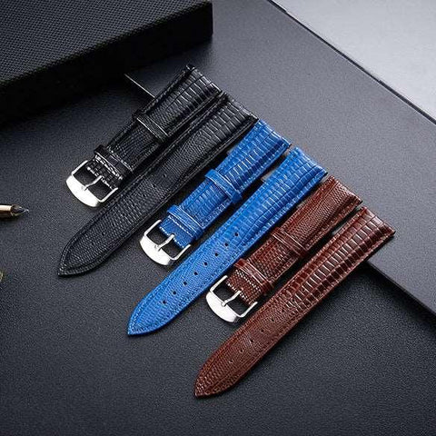 Lizard Grain Leather iWatch Strap