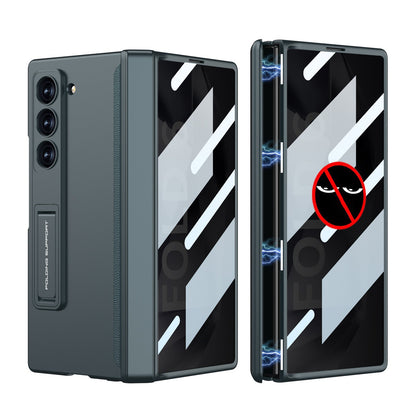 Magnetic Hinge Hidden Bracket Protective Case For Galaxy Z Series