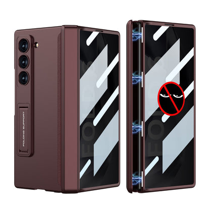 Magnetic Hinge Hidden Bracket Protective Case For Galaxy Z Series