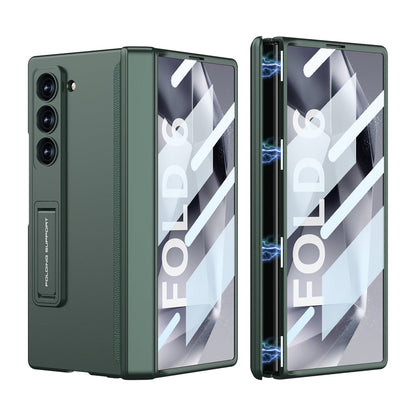 Magnetic Hinge Hidden Bracket Protective Case For Galaxy Z Series
