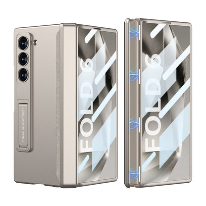 Magnetic Hinge Hidden Bracket Protective Case For Galaxy Z Series
