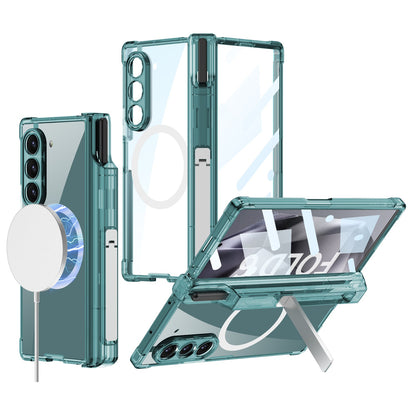 Magnetic Shockproof Phone Case With Pen Box For Galaxy Z Series