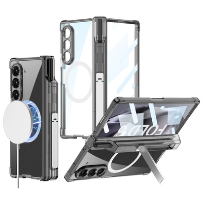 Magnetic Shockproof Phone Case With Pen Box For Galaxy Z Series