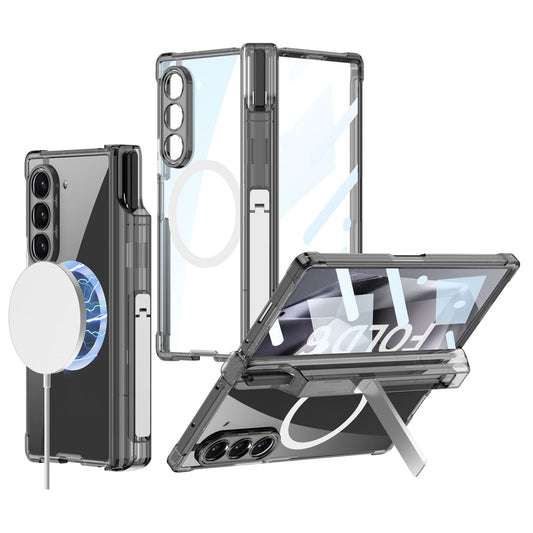 Magnetic Shockproof Phone Case With Pen Box For Galaxy Z Series