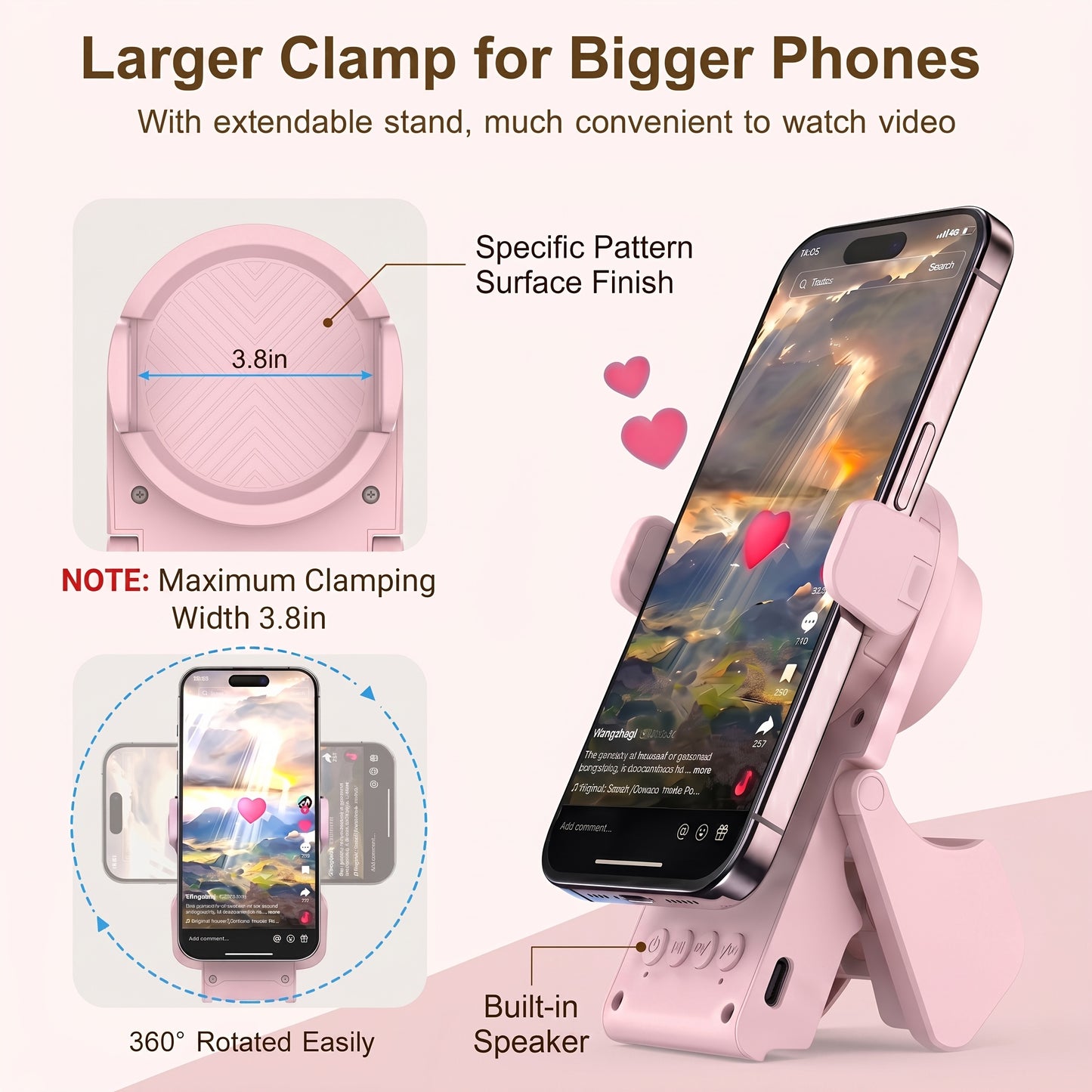 ScrollMate™ Wireless TikTok Remote &amp; Smartphone Holder