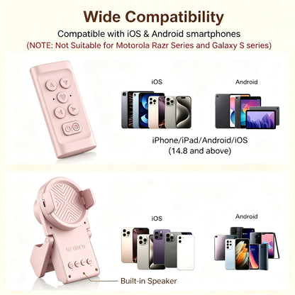ScrollMate™ Wireless TikTok Remote &amp; Smartphone Holder