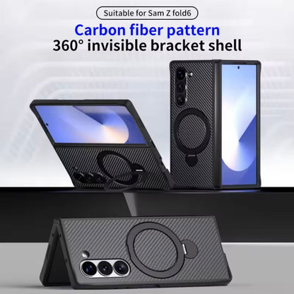 Carbon Fiber Magnetic Armor Case with 360° Ring Holder & Drop Protection