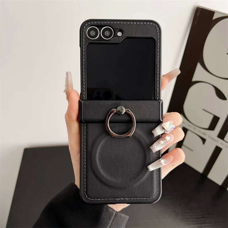 Premium Leather Case for Galaxy Z Flip Series