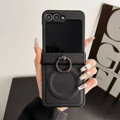 Premium Leather Case for Galaxy Z Flip Series