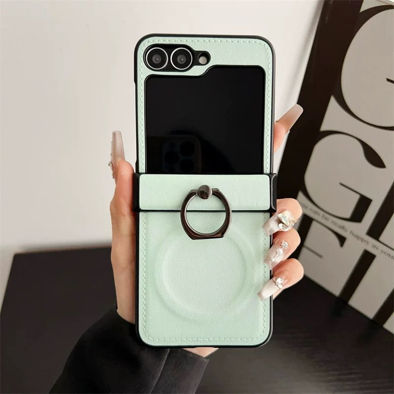 Premium Leather Case for Galaxy Z Flip Series