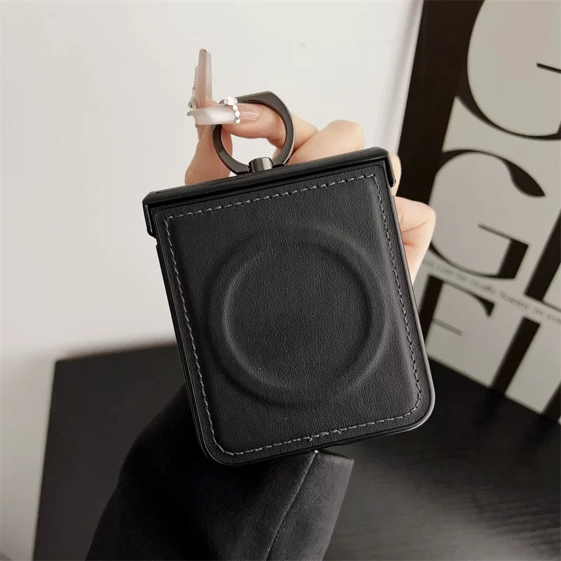 Premium Leather Case for Galaxy Z Flip Series