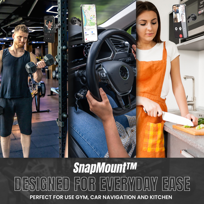 SnapMount™ – Snap it. Mount it. Create anywhere