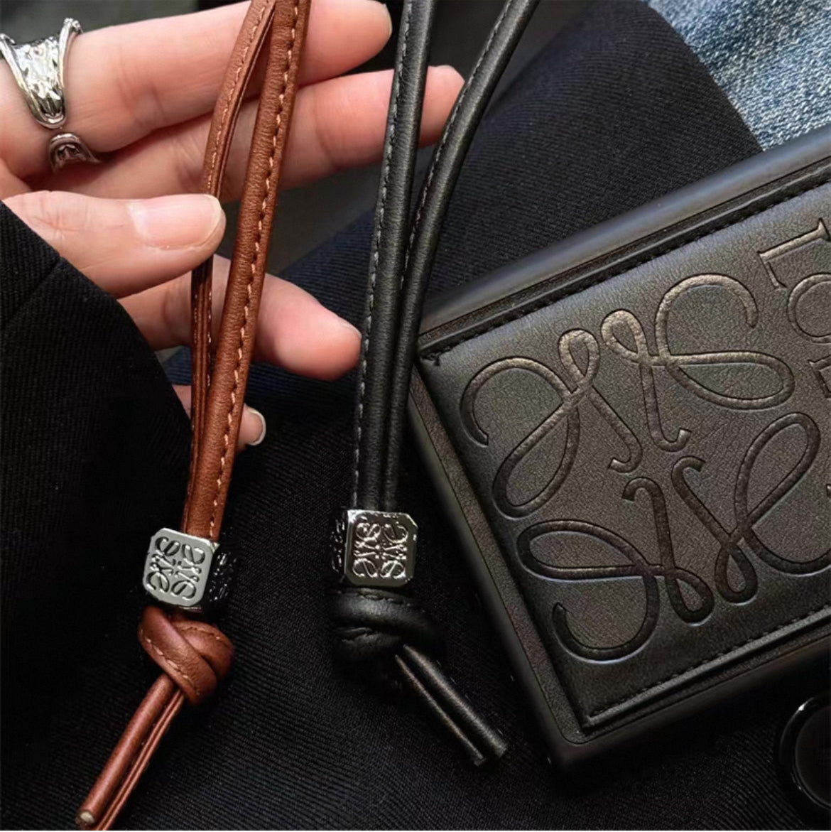 Luxury Leather Crossbody Phone Case with Card Holder