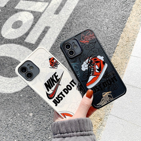 Luxury Fashion Nike Case For iPhone Series