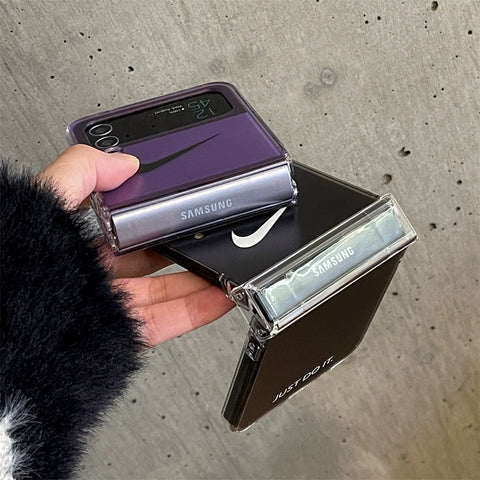 Elegant  Nike Flow Pattern Case for Galaxy Z Flip Series