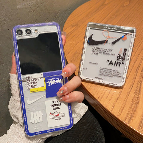 Modern Swoosh Trend Case for Galaxy Z Flip Series