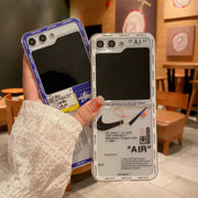 Modern Swoosh Trend Case for Galaxy Z Flip Series