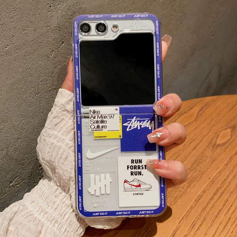 Modern Swoosh Trend Case for Galaxy Z Flip Series