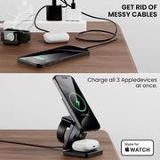 ChargeMaster Pro: The 3-in-1 Magnetic Power Station for iPhone