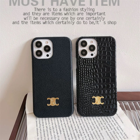 Elegant Luxurious Designer Leather iPhone Case