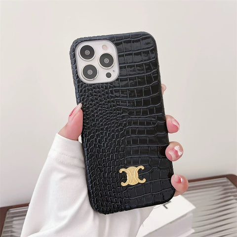 Elegant Luxurious Designer Leather iPhone Case