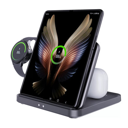 FoldMate Pro: The 3-in-1 Charger for Watch, Buds & Phone