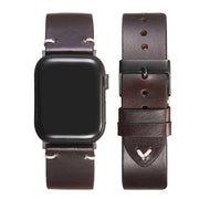 Vintage Oil Wax Leather iWatch Band