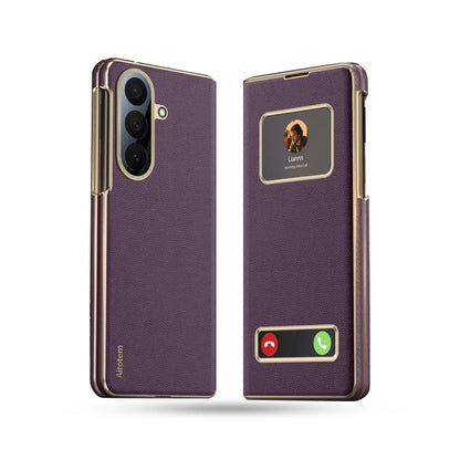 Luxury Flip Cover With Magnetic View Windows
